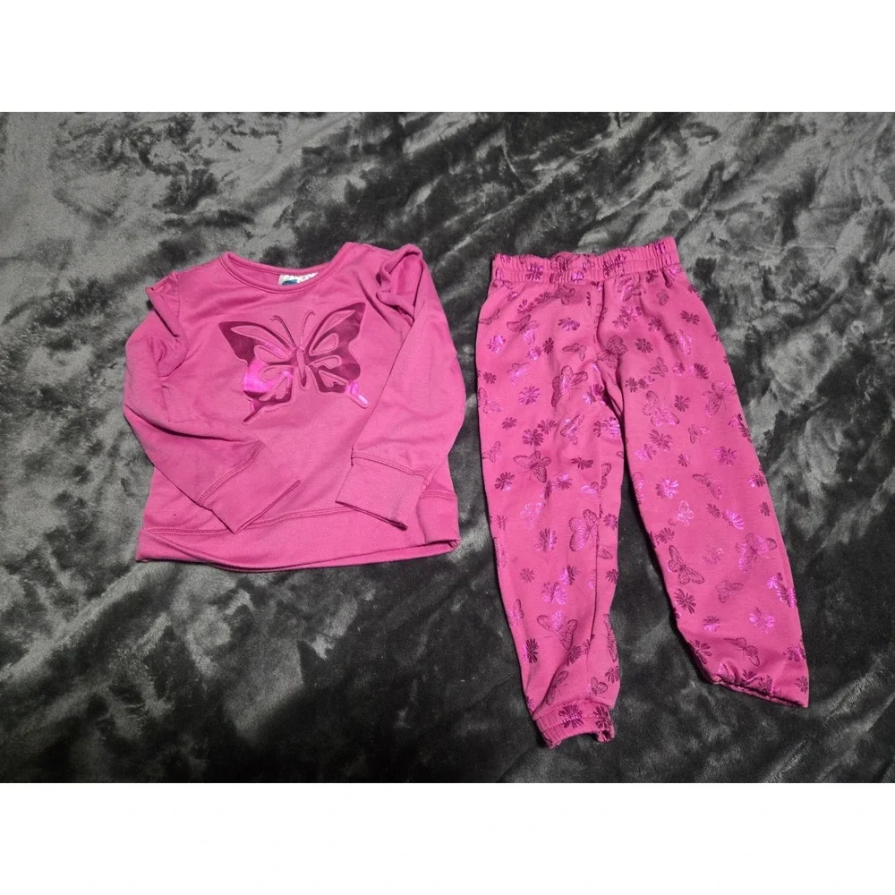 Extremely Me Girls Size 5/6 Pajama Set Top and Pants Pink